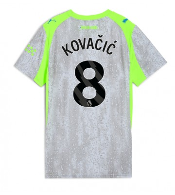 Lacne Ženy Futbalové dres Manchester City Mateo Kovacic #8 2025-26 Krátky Rukáv - Tretina